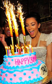 Unique Birthday Birthday Cake Candles Sparklers Kim S Blazing Cake From Kim Kardashian S 30th Birthday Fun Fireworks Cake Gold Birthday Party Cake Sparklers
