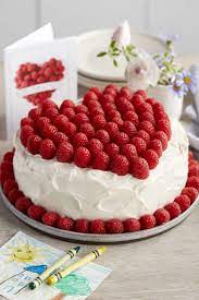 Easy Raspberry Heart Cake Recipe Cake Recipes Cake Dessert Recipes