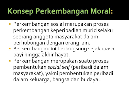 Perkembangan moral memiliki dimensi intrapersonal, yang mengatur aktifitas. Pengenalan Kepada Perkembangan Moral Ustaz Jazmi Md Isa