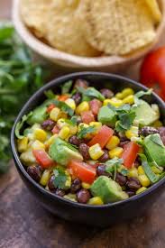 Black Bean And Corn Salsa With Rotel Black Bean And Corn Salsa Recipe Vegetarian Salad Recipes Food Recipes Salad Recipes For Parties