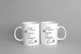 2 Mug Mockups Two Mugs Mock Up Two Cup Mockups Neutral Etsy Mockup Free Psd Free Psd Mockups Templates Mugs