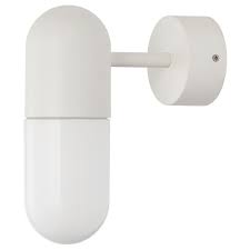 Ostana Wall Lamp White Ikea Wandleuchte Wandlampe Led Wandleuchten
