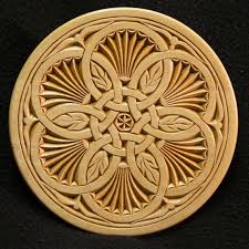 Rings Shells Carved Plate For Your Home By Handcarvedplates 85 00 Wood Carving Art Chip Carving Carving