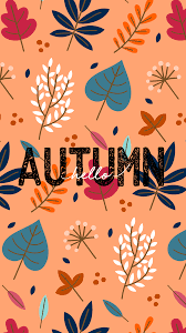 Hello Autumn Aesthetic Fall Social Media Posts Wallpapers Aesthetic Design Shop