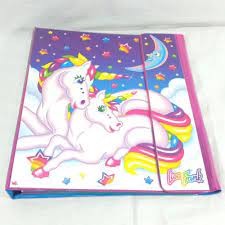 The mead trapper keeper binder cuts down the amount of stuff kids have to carry around. Vintage Lisa Frank Tri Fold Binder Set Trapper Keeper Markie Unicorn Multi Color Lisa Frank Trapper Keeper Lisa Frank Unicorn