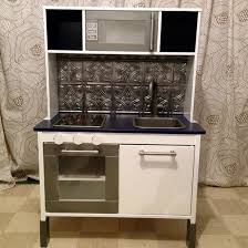 Ikea hacks learning tower ikea ikea bekvam dark blue living room ikea kids toddler learning diy chair playroom kids room. 13 Fun Ways To Transform The Ikea Play Kitchen Mum S Grapevine