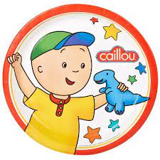 Because it's a dinner party for grownups. Caillou Party Supplies Dinner Plates 8 Buy Online In Angola At Angola Desertcart Com Productid 15840783