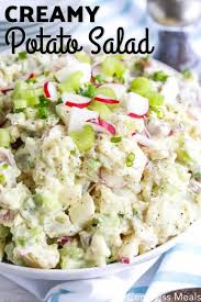 If you ask me, potatoes can do wonders to the salad. Creamy Potato Salad With A Homemade Dressing Centsless Meals