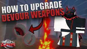 FASTEST METHOD TO UPGRADE DEVOUR WEAPONS (Project Slayers) - YouTube