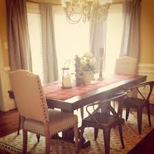 Mahogany Verona Trestle Table World Market Vintage Tabouret Chairs Overstock Linen And Burlap C Living Dining Room Wooden Dining Table Rustic Apartment Decor