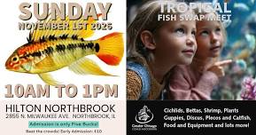 GCCA Tropical Fish Swap Meet - November 1st