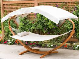 Gently rocking the chair is like floating in the air, making your body and mind single polyester cushion while you read, nap, or just enjoy a little time to yourself. Popular Diy Hammock Stands Along With Hammock Stand Ideas And Guidance Remodel Or Move