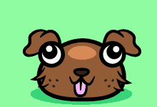Animated gifs of smiling dogs. Cartoon Dog Gifs Tenor