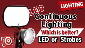Led Continuous Lights Vs Strobes For Photography Which Is The Best Studio Lighting Solution Youtube