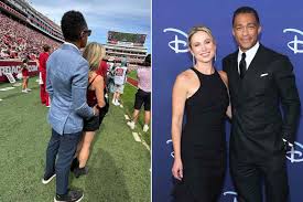T.J. Holmes Shares PDA Pics as Amy Robach Posts About 'True Love'