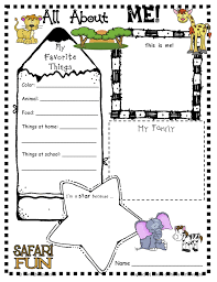 All About Me Worksheets Printables Free School School Classroom School Activities