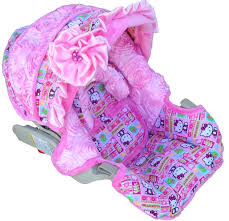 Hello Kitty Covers For Your Infant Or Toddler Car Seat Baby Car Seats Toddler Car Seat Car Seats