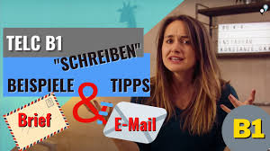 Jede verwendung in anderen als den gesetzlich zugelassenen fällen bedarf deshalb der schriftlichen einwilligung des herausgebers. Telc B1 Teil Schreiben Beispiel Und Tipps Brief E Mail Youtube