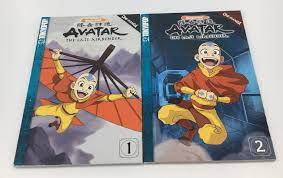 Avatar The Last Airbender Book 1 & 2 cine manga Anime Read Tokyopop  Nickelodeon | eBay