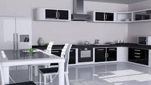 La conception de la cuisine est résolue dans une combinaison stricte de noir et blanc. Cuisine Blanche Et Noire 35 Photos Et Idees Deco Surprenantes