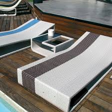 Bain De Soleil Summertime Bed Blanc Prune Matelas Bain De Soleil Transat Jardin Transat