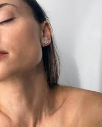 ESME WHITE MOONSTONE EARRINGS — SYSKI