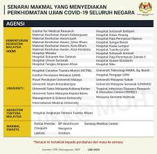 Dari semasa ke semasa translated to english. Kkmalaysia On Twitter Laboratories For Covidãƒ¼19 Test There Are Only 7 Private Laboratories Allowed Recognised By Moh To Do Rt Pcr Test For Covidãƒ¼19 Besides Government Universities Facilities Please Be Cautious Ckaps Kkm