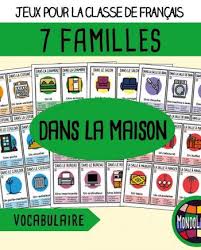 Jeu De 7 Familles Pour La Classe De Francais Fle Sur La Conjugaison Des Verbes Etre Avoir Faire Aller Jeux De Vocabulaire Regle De Jeu Jeux Des 7 Familles