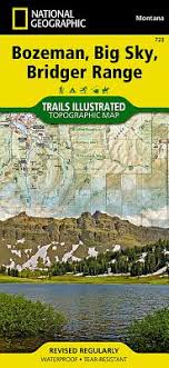In these unprecedented times, i am making an unprecedented. Bozeman Big Sky Bridger Range National Geographic Trails Illustrated Map 723 Folded Eight Cousins Books Falmouth Ma