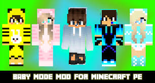 Baby mode for minecraft pe. Descargar Mods For Minecraft Baby Mode Mod Apk V1 1 Dinero Ilimitado