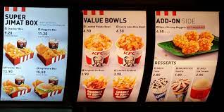 The prices may vary slightly from restaurant to restaurant, due to varying local food produce, rent and. Kfc Menu In Malaysia 2019 Visit Malaysia