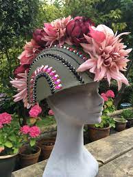 Festival Hat Solider Hard Hat Police Sergeant Captains Etsy Festival Hat Rose Hat Hats