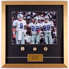 We did not find results for: Troy Aikman Emmitt Smith Michael Irvin Cowboys 20x20 Custom Framed Photo Display With Championship