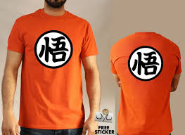 Dragon ball z in japanese letters. Dbz Goku Logo T Shirt Wisdom Kanji Japanese Dragon Ball Z Tee Anime Top Mens Free Shipping Buy At The Price Of 12 09 In Aliexpress Com Imall Com