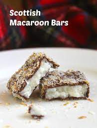 Christina S Cucina Scottish Macaroon Bars And An Idaho C Potato Palooza Scottish Recipes Scottish Desserts Scottish Puddings