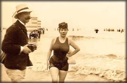 Edwardian Swimwear Offered Slimmer Options - Racing Nellie Bly