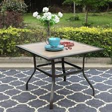 Small patio dining table with umbrella hole. Patio Dining Table Umbrella Target