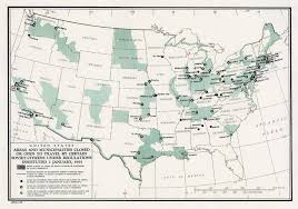 1955 Map Shows No Go Zones For Soviet Travelers In The U S Cold War Map Cartography American Travel