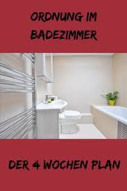 Wir Schaffen Ordnung Im Badezimmer Meldipi Badezimmer Haushalt Organisieren Putzraum