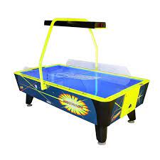 Air Hockey Table 8 Ft Sports Game High Tech Features Electronic Led Scoring New Airhockeytable Air Hockey Hot Flashes Hockey