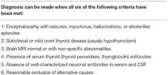 Frontiers Hashimoto S Encephalopathy And Seizure Disorders Neurology