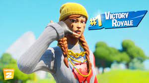 This is a female skin. New Winter Hunter Style Aura Solo Gameplay Fortnite Chapter 2 Season 2 Ps4 Controller On Pc Youtube