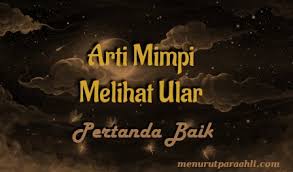 Jika melihat ular belang hitam putih dianggap sebagai mimpi yang indah dan membahagiakan diartikan sebagai kehadiran dewa atau tuhan, sedangkan jika melihat ular 19. Arti Mimpi Melihat Ular Hitam Archives Menurut Para Ahli