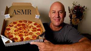 Surprised we rarely sold them at the store i used to work at. Asmr Domino S Brooklyn Style Pizza Eating Sounds Soft Spoken Youtube