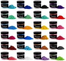 If you're unsure then let's break it down to a few steps. Buy Rolio Mica Powder 24 Jars Of Pigment For Paint Dye Soap Making Nail Polish Epoxy Resin Candle Making Bath Bombs Slime Online In Indonesia B07ynw3gc2