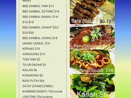 Usually, the meat is marinated (with spices and sometimes sambal belacan) and then grilled; Musa Ikan Bakar Home Facebook