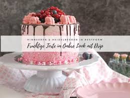 Fruchtige Torte Im Ombre Look Mit Himbeeren Heidelbeeren Drip Cake Castlemaker Fruchtige Torten Kuchen Und Torten Tropfkuchen