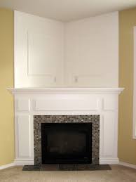 Corner Fireplace Mantel Don T Like The Part That Extends Up To The Ceiling Though Corner Fireplace Makeover Home Fireplace Fireplace Remodel