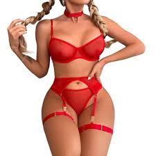 Amazon.com: RTYGHJ Conjunto de brasier de lencería de encaje sexy porno  para sexo 18 mujeres, ropa exótica, lencería erótica, disfraces sexys de  babydoll (color champán, tamaño: XLXL), Rojo - : Ropa, Zapatos