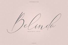 As most font sites preview regular weights by default, sometimes the italic. Belinda Script Regular And Italic 156517 Script Font Bundles Free Fonts For Designers Best Free Fonts Signature Fonts
